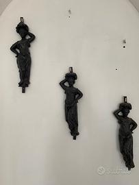 Trittico di Sculture in Bronzo (7 kg+)