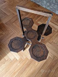 Antico tavolino servomuto portavivande