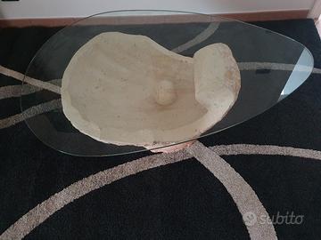 tavolino in marmo rosa