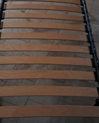 Rete Singola a Doghe in Legno – Come Nuova,