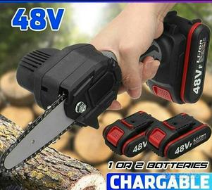 Motosega Elettrica con 2 batterie 48V