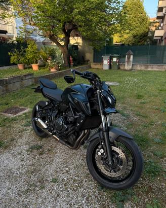 Yamaha MT 07 depo a libretto