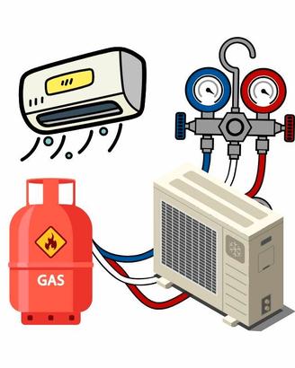 gas refrigerante condizionatori R22,R407,R410,R32