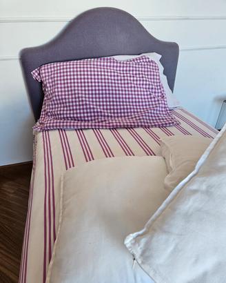 Letto Flou modello Peonia