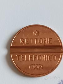 Gettone telefonico 7809 molto raro