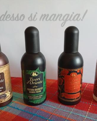 15 profumi Tesori d'Oriente. Varie fragranze.