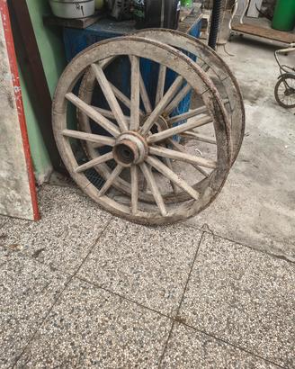 ruote carro antico 