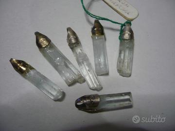 Ciondoli acquamarina con argento