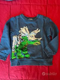 Felpa H&M bambino 4/6 anni (110-116cm)