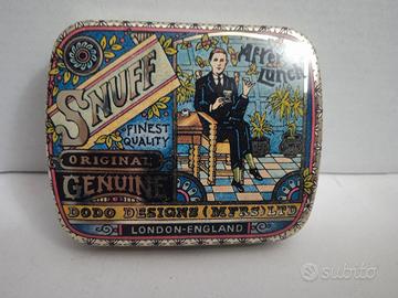 Scatola vintage Snuff di Dodo designs 1970