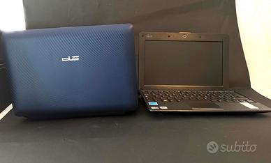DUE MINI PC ASUS 12 POLLICI + UNA BORSA HAMA
