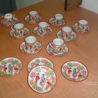 TAZZINE in porcellana (nove tazzine)