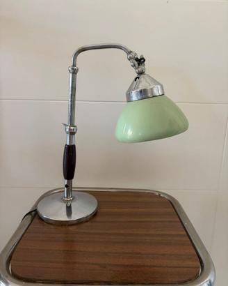 piccola Lampada ministeriale  anni 40 cromata