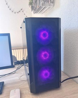 PC gaming i5-10400F RTX 2060 con monitor