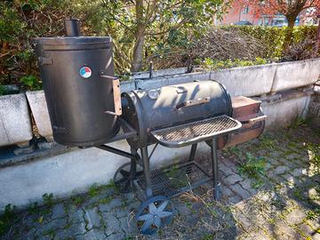 Barbecue Offset Smoker
