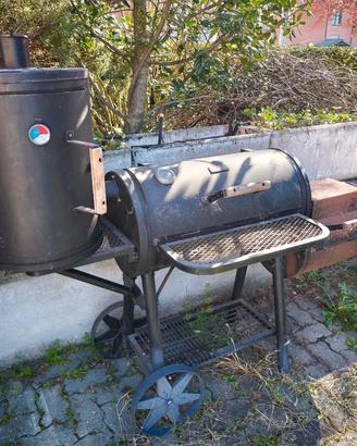 Barbecue Offset Smoker