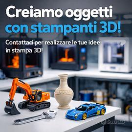 Stampa 3D su richiesta - Creazioni originali