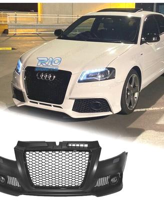 PARAURTI ANTERIORE AUDI A3 8P 08-12 LOOK RS3 PDC