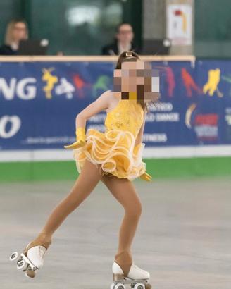 vestito pattinaggio artistico 