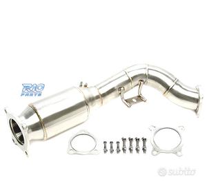 SOPPRESSORE DOWNPIPE PORSCHE MACAN 14-18 ACCIAIO 6
