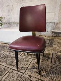 Sedia vintage modernariato designer Mascagni arte