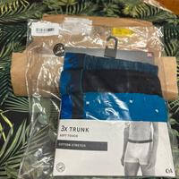 Boxer uomo morbidi C&A blu nero nuovi elast. (3XL)
