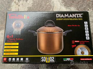 Pentola per cuocere e scolare la pasta pastabella