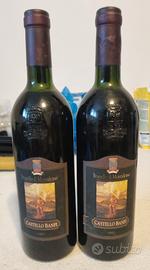 Coppia bottiglie brunello di Montalcino 