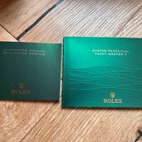 Rolex yacht Master II  libretti
