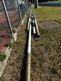 Pali da 15 mt per rugby