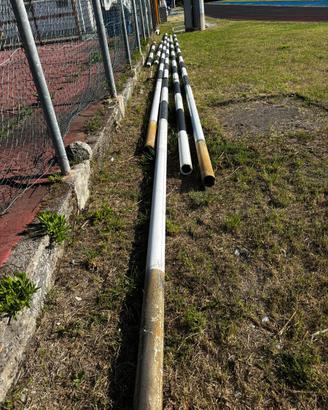 Pali da 15 mt per rugby