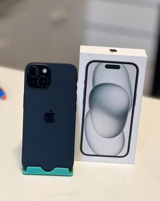 iPhone 15 128GB Nero-Garanzia 1 Anno