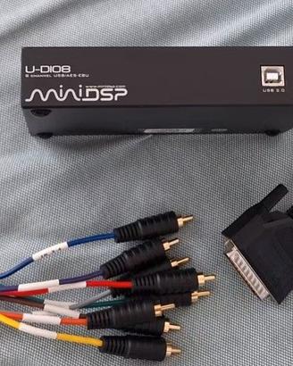 miniDSP U-DIO8 Convertitore da USB a SPDIF 