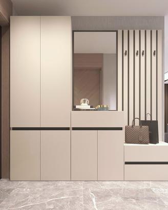 Mobile ingresso moderno 217 cm specchio