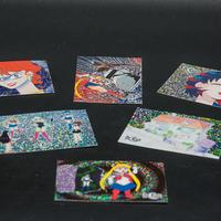 6 carte collezionabili prismatiche di Sailor Moon