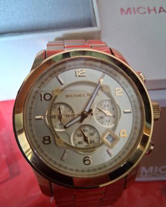 orologio cronografo Michael Kors nuovo Oversize 