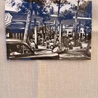 Cartolina di Riccione con Vespa Bacchetta