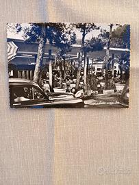 Cartolina di Riccione con Vespa Bacchetta