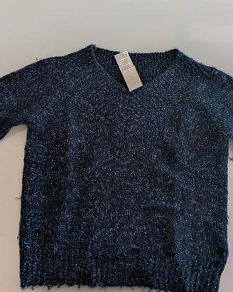 Maglione blu donna Pennyblack 