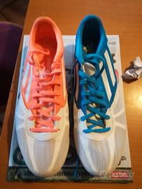 Scarpe da atletica chiodate Adidas n.40