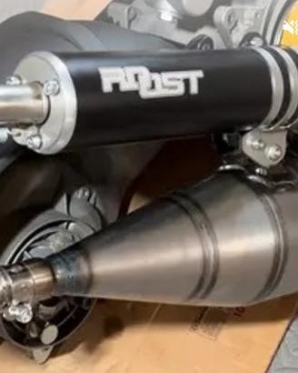 Marmitta Roost x scooter con big bore
