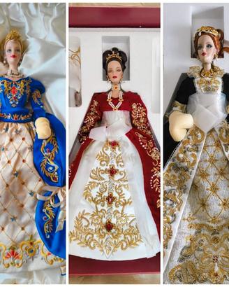 Collezione 3 Barbie Fabergè 