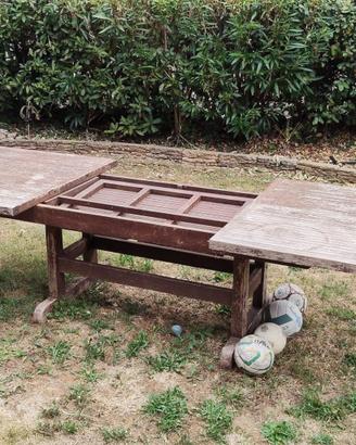 Tavolo in legno da giardino (3m  x 1 m x 0,5 m)