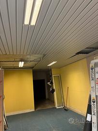 Controsoffitto a doghe di alluminio