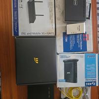 Modem Router Adsl fibra D-LINK TIM FASTWEB NETGEAR