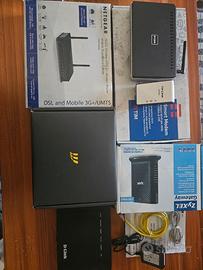 Modem Router Adsl fibra D-LINK TIM FASTWEB NETGEAR