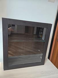 Vetrina ikea Besta con anta in vetro e 2 ripiani 