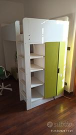 letto a castello modello ikea smastad