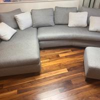 Divano Sormani - 4 posti con chaise longue