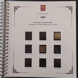 album collezione francobolli antichi stati italian